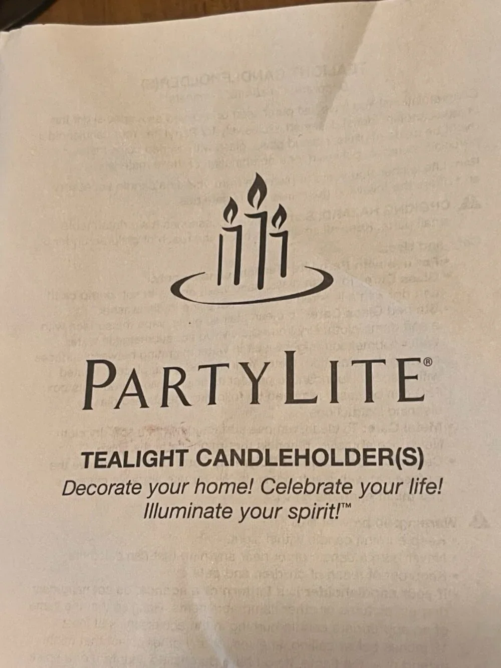 Partylite Universal Tree 3 tier tealight candle holder - Black Metal 8.5